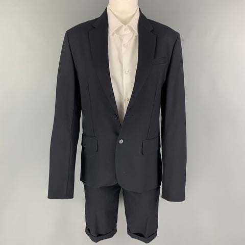 PAUL SMITH Junior Size 16 YRS  Navy Wool Notch Lapel Suit