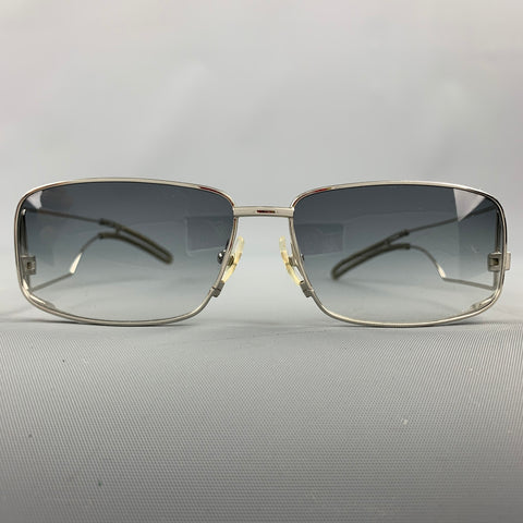 Gafas de sol vintage de metal plateado JEAN PAUL GAULTIER