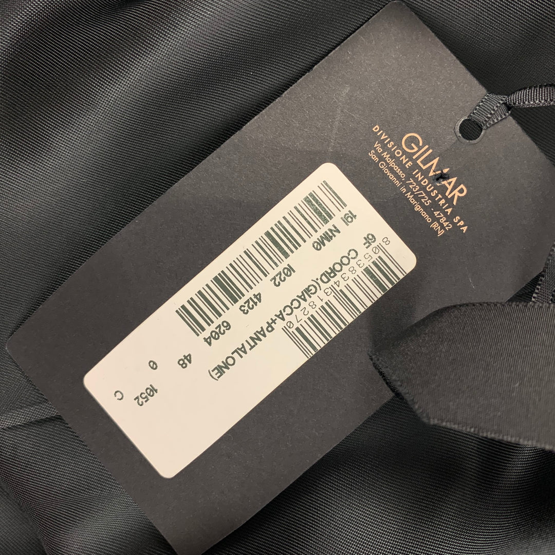Nº21 Size 38 Navy Lace Cotton / Polyamide Shawl Collar Tuxedo Suit