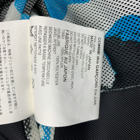 COMME des GARCONS HOMME PLUS Size M Black Nylon Sport Coat