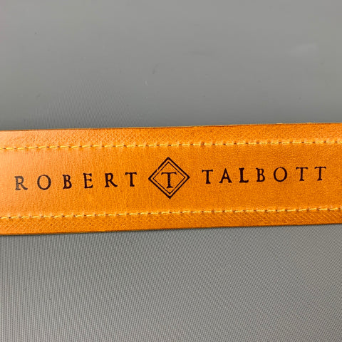 ROBERT TALBOTT Size 38 Brown Leather Belt