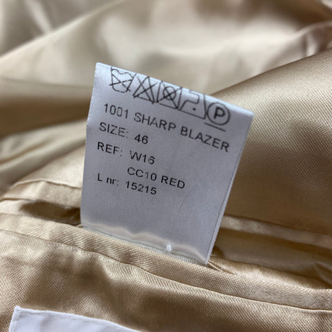 WALTER VAN BEIRENDONCK FW 16 Size 36 Multi-Color Textured Sport Coat