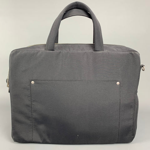 JACK SPADE Black Canvas Rectangle Laptop Bag