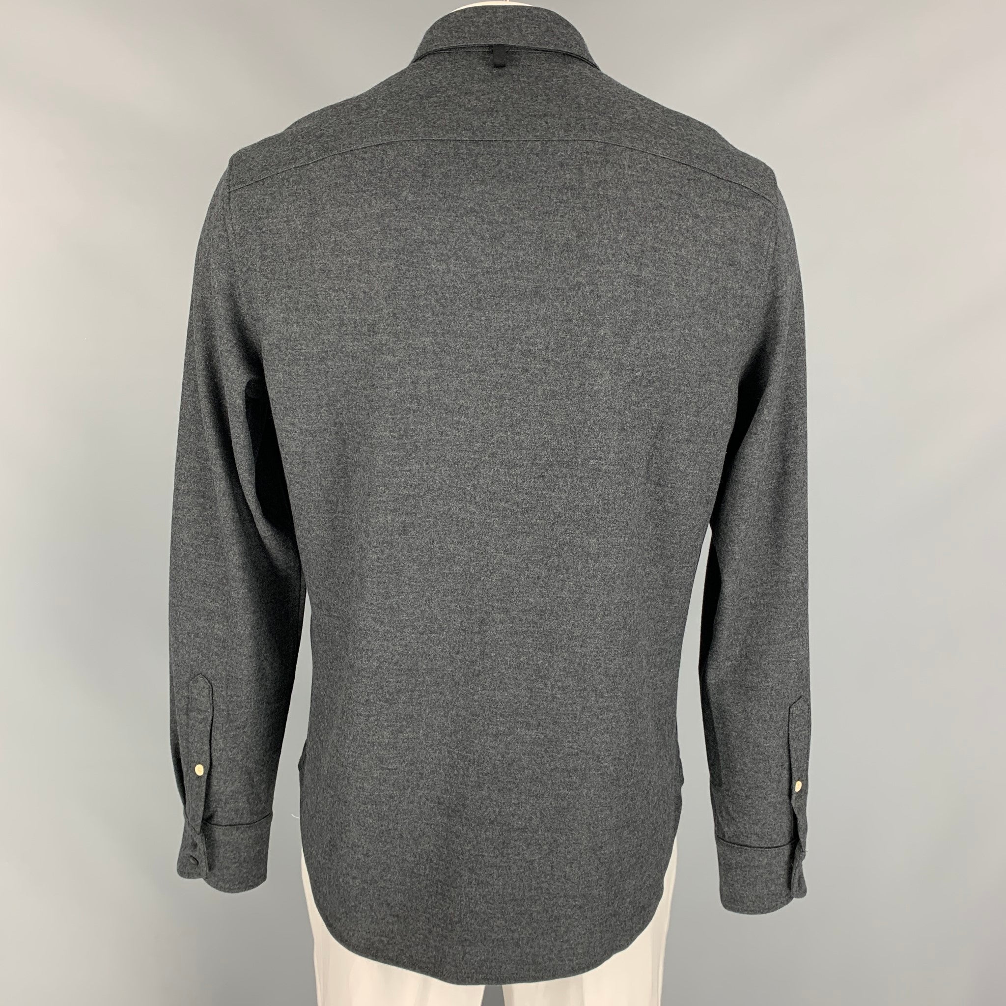 Rag store & Bone Large Wool Long Sleeve Shirt