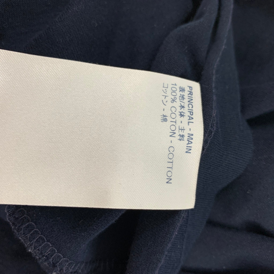 LOUIS VUITTON Size L Navy Cotton Crew-Neck T-shirt – Sui Generis Designer  Consignment