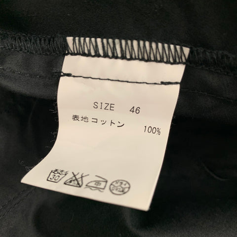 KIDILL Size S Black Cotton Oversized Long Sleeve Shirt