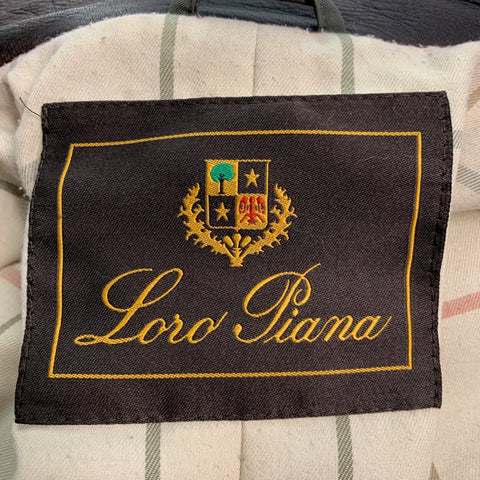 LORO PIANA Size L Green Poliammide Jacket