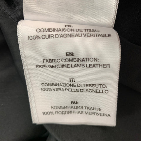 SOIA & KYO Size XL Black Wool Polyester Detachable Hood Coat