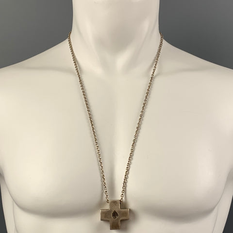 PARTS OF FOUR Sterling Silver Cross Necklace