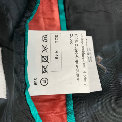 PAUL SMITH Soho Fit Size 46 Regular Green Wool / Mohair Sport Coat
