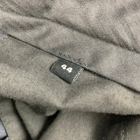 THE KOOPLES Size 28 Navy Wool Mohair Zip Fly Dress Pants