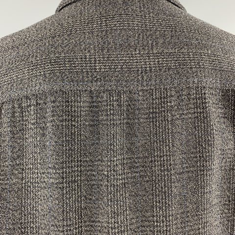 MARC JACOBS Size 36 Gray Glenplaid Yack Zip Trucker Jacket