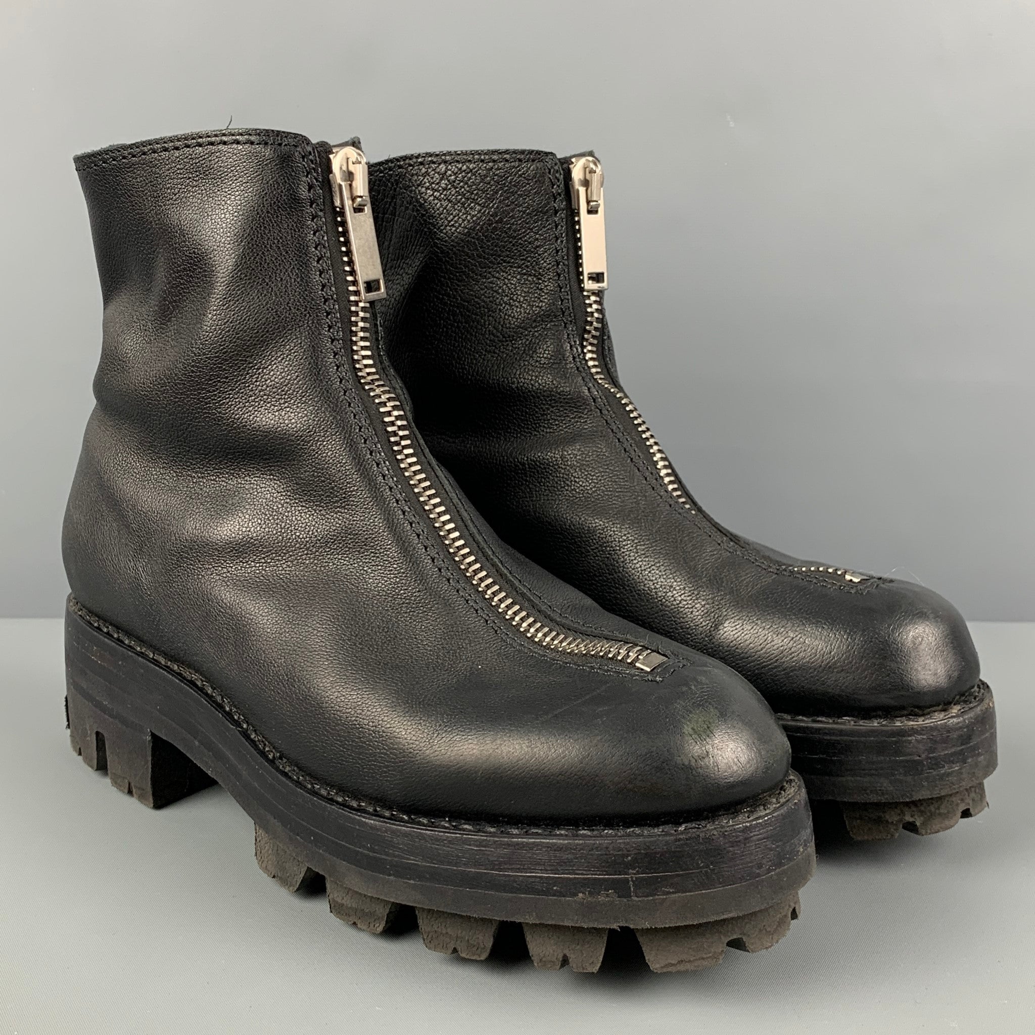 ALYX Size 10 Black Leather Ankle Boots – Sui Generis Designer