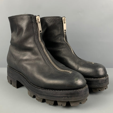 ALYX Talla 10 Botines de cuero negro