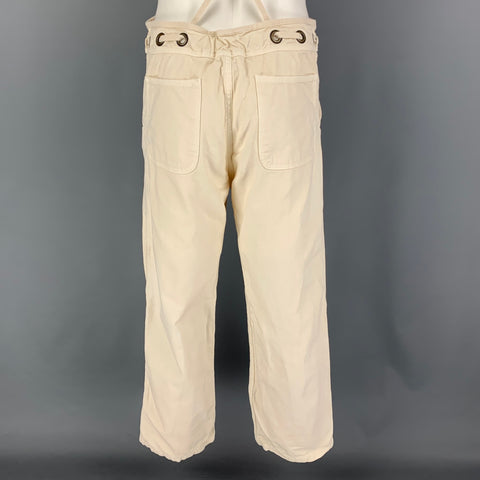 KAPITAL Size XS Beige Cotton Overalls