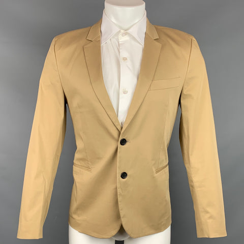 PS by PAUL SMITH Size 40 Khaki Cotton Sport Coat