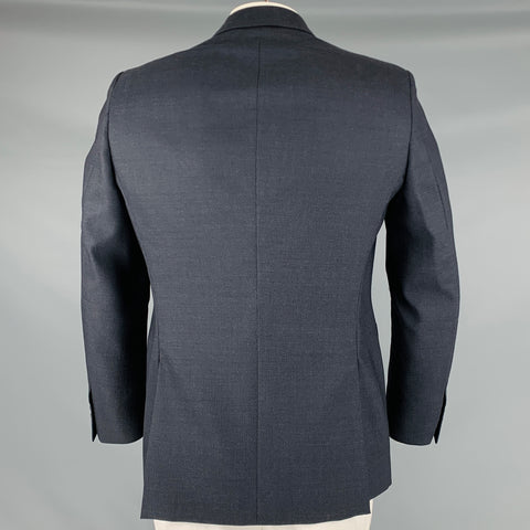 BURBERRY PRORSUM Size 42 Grey Textured Virgin Wool Sport Coat