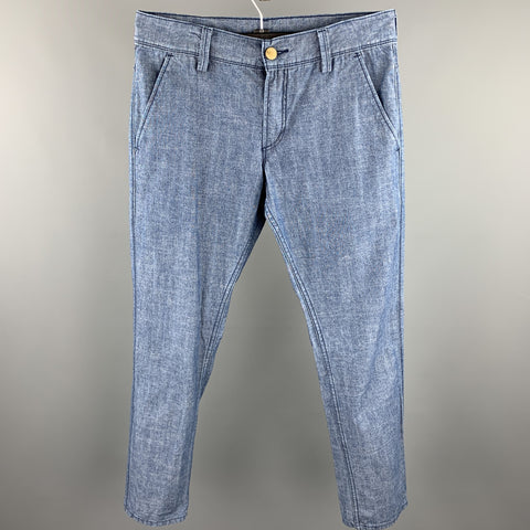 LEVI'S 511 Size 32 Indigo Heather Cotton Zip Fly Casual Pants