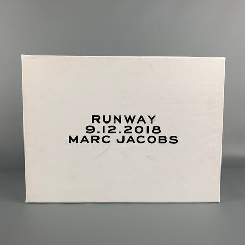 MARC JACOBS Talla 8 Zapatos con cordones de cuero negro