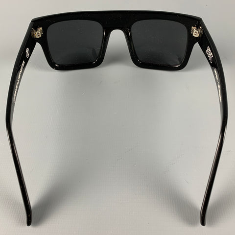 CHRONICLESOFNEVER Lunettes de soleil en acétate noir