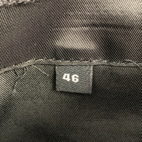 THE KOOPLES Size 36 Black Woven Peak Lapel Sport Coat