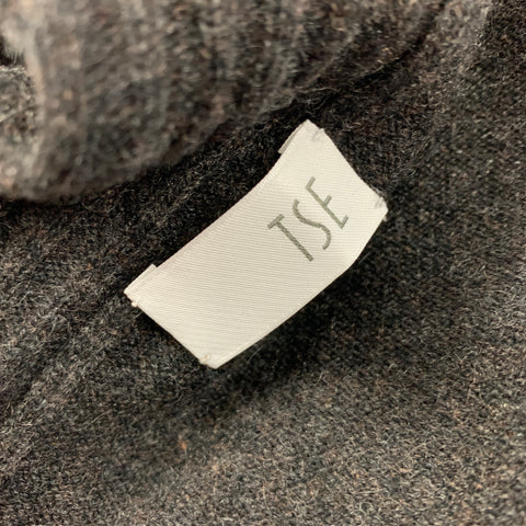 TSE Size XS Brown Cashmere Open Front Cardigan