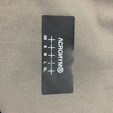 ACRONYM SS 22 Size L Gray Polyester Zip Fly P39-M Pants