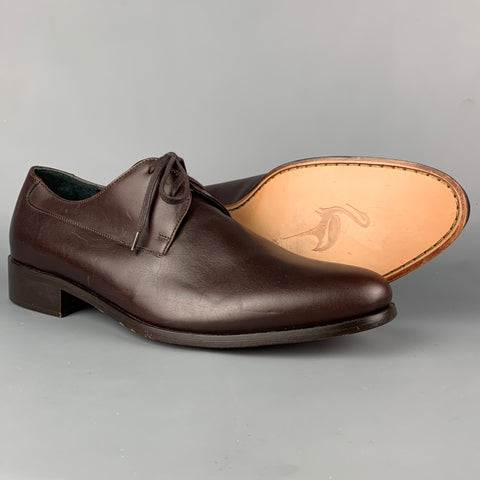 HARRYS OF LONDON Taille 10,5 Chaussures à lacets en cuir marron