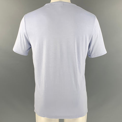 THEORY Size M Blue Modal Blend Jersey T-shirt