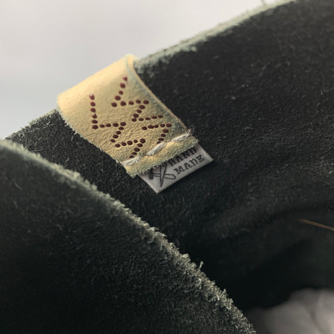 VISVIM Gila Talla 9.5 Zapatillas de deporte tipo mocasín de ante negro