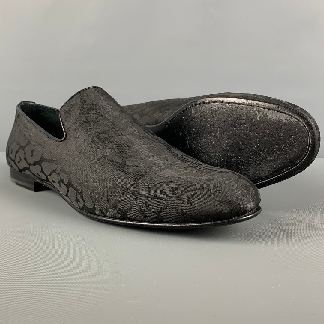 Jimmy Choo Dark Gray Slip-On Loafers Shop Jimmy Choo Gray Plastic Slip-On Loafers on Sale at  main image 2