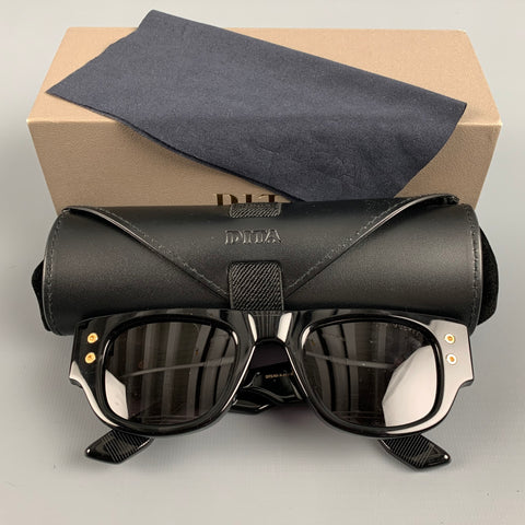 DITA Black Gold Acetate Sunglasses