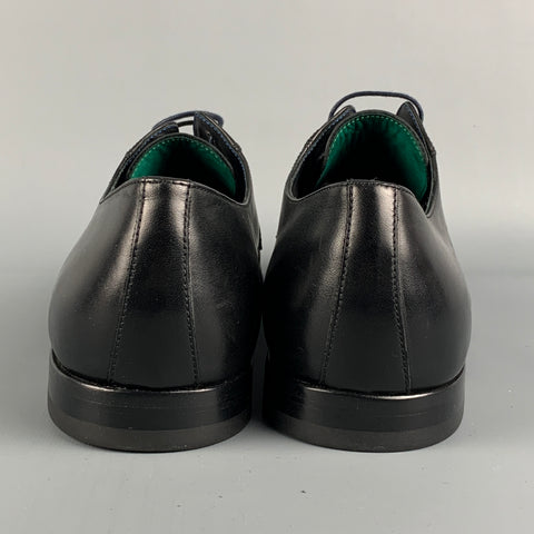 PS by PAUL SMITH Taille 9 Chaussures habillées à lacets en cuir noir