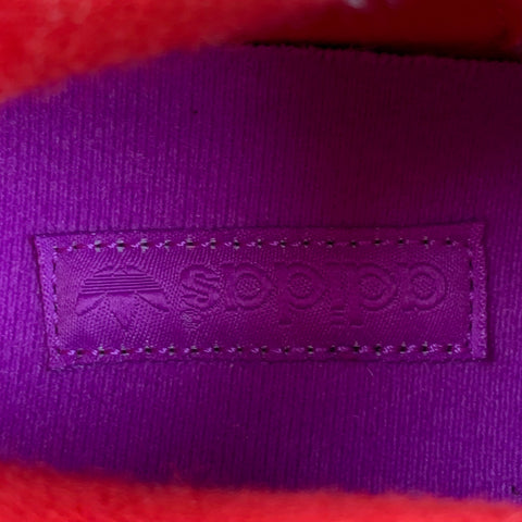 ADIDAS Taille 8,5 Baskets à lacets Torsion ZX 6000 à paillettes dorées et argentées