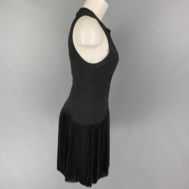 ALEXANDER WANG Size 10 Black Polyamide Sleeveless Dress