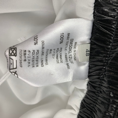 GIVENCHY by Ricardo Tisci Size 32 Black Textured Polyamide Sweatpants