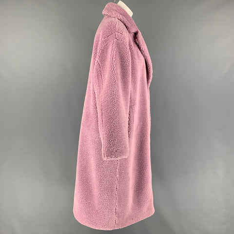 STAND STUDIO Taille S Manteau Maria en fausse fourrure polyester lavande