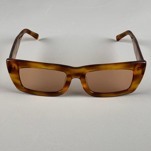 VEHLA Camel Acetate Sunglasses