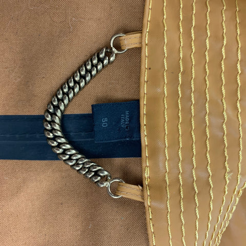 BURBERRY PRORSUM Resort 2012 Size 40 Mustard Yellow Raincoat