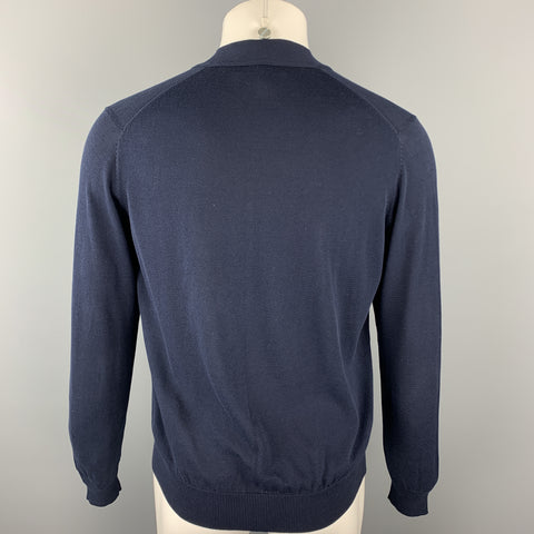 TOMORROWLAND Size S Navy Solid Buttoned Cardigan