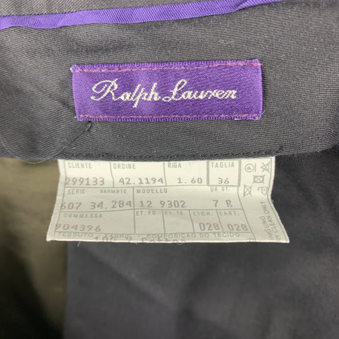 RALPH LAUREN Size 36 Brown Zip Fly Corduroy Casual Pants