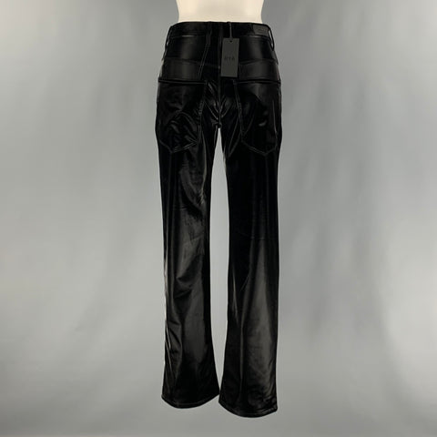 RtA Taille S Pantalon décontracté noir en polyuréthane uni coupe jean