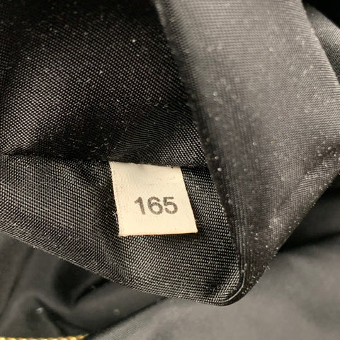 PRADA Black Nylon Leather Trim Tote Handbag