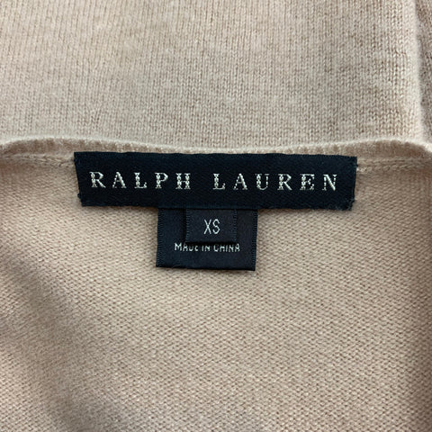 RALPH LAUREN Black Label Size XS Camel Cashmere Dress