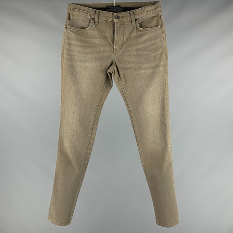 JOHN VARVATOS * USA Taille 31 Jeans en coton mélangé vert