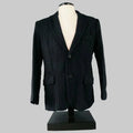 08SIRCUS by Kiminori Morishita 42 Regular Wool Navy Sport Coat 08SIRCUS