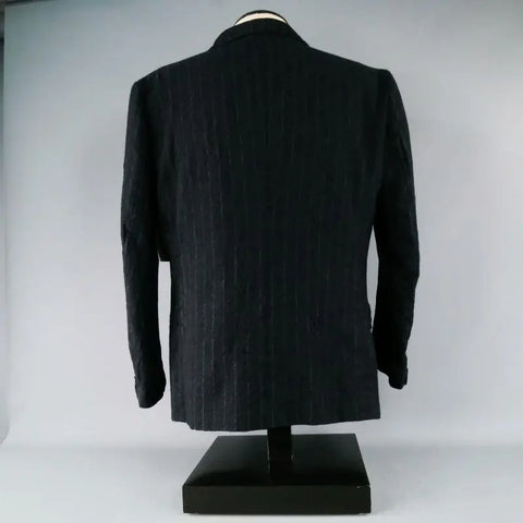 08SIRCUS by Kiminori Morishita 42 Regular Wool Navy Sport Coat 08SIRCUS