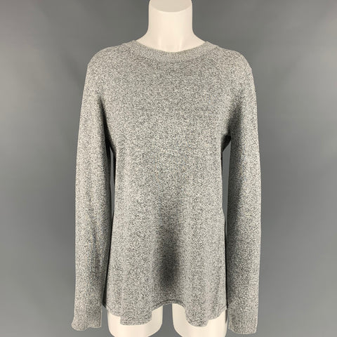 OPENING CEREMONY Size L Black & White Nylon Open Back Pullover