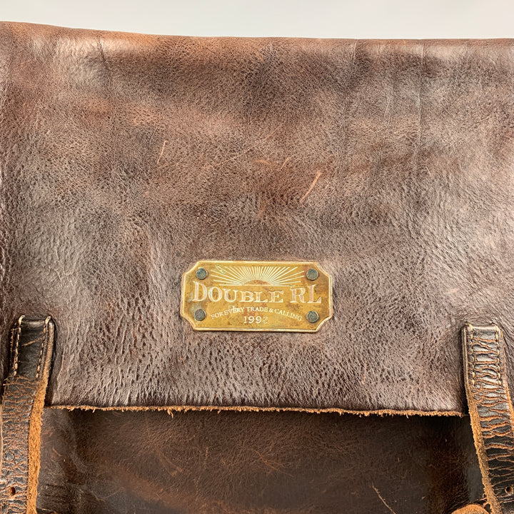 RRL by RALPH LAUREN Limited Edition Brown Studded Leather Bag