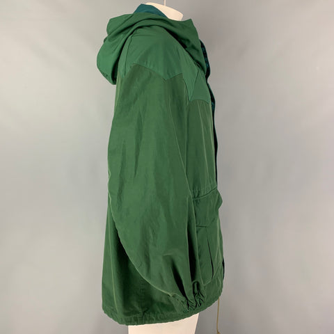 VISVIM Chaqueta Parka Lakota Nylon/Algodón Verde Talla M